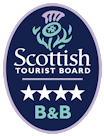 Visit Scotland 4 star bed and breakfast