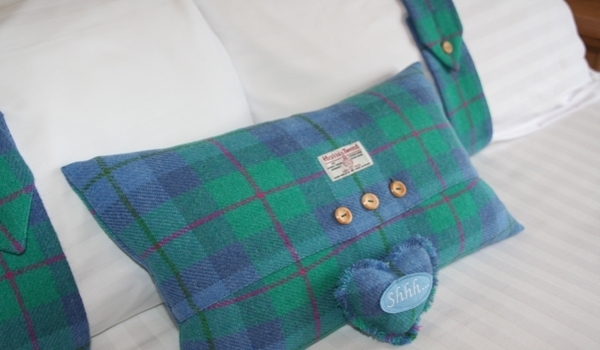 Harris Tweed Pillow Bands and Cushions